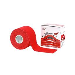 Abbildung: Kinesiotape Nasara 5cmx5m rot Pflaster, 1 St PZN 01177893