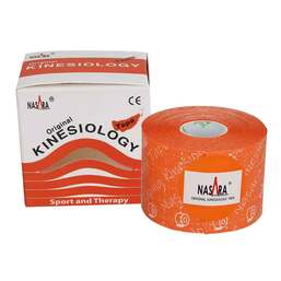 Abbildung: Kinesiotape Nasara 5cmx5m orange Pflaster, 1 St PZN 01177901