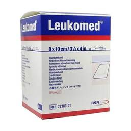 Abbildung: Leukomed sterile Pflaster 8x10cm 50 St, Pflaster PZN 01178970
