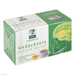 Abbildung: Baders Apotheken Tee Gedächtnis Filterbeutel Filterbeutel, 20 St PZN 01179490