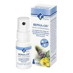 Abbildung: Repha OS Mund- und Rachenspray 12 ml, Spray PZN 01179627 
