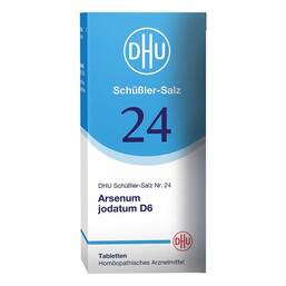 Abbildung: Biochemie DHU 24 Arsenum jodatum D 6 Tabletten Tabletten, 80 St PZN 01196471