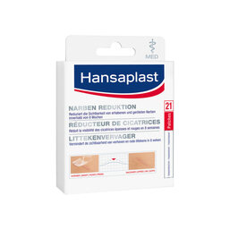 Abbildung: Hansaplast med Narben Reduktion Pflaster Pflaster, 21 St PZN 01202355