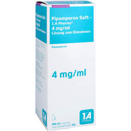 Abbildung: Pipamperon Saft 1A Pharma 300 ml, Lösung zum Einnehmen PZN 01202415