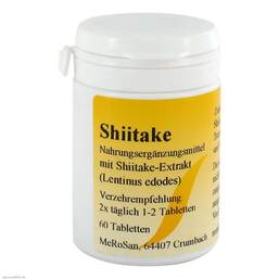 Abbildung: Shiitake Tabletten Tabletten, 60 St PZN 01202527