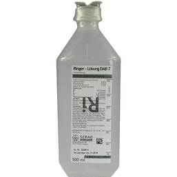 Abbildung: Ringer Lösung DAB 7 Plastik 500 ml, Infusionslösung PZN 01208435