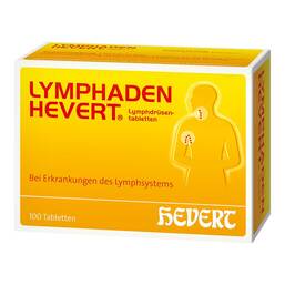 Abbildung: Lymphaden Hevert Lymphdrüsen Tabletten Tabletten, 100 St PZN 01213962