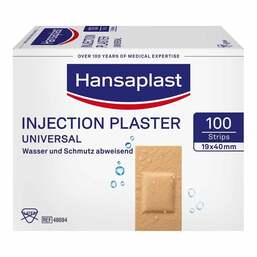 Abbildung: Hansaplast Universal Injektion Pflaster, 100 St PZN 01215346
