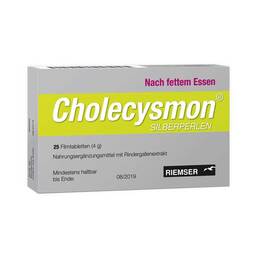Abbildung: Cholecysmon Silberperlen Dragees, 25 St PZN 01217919