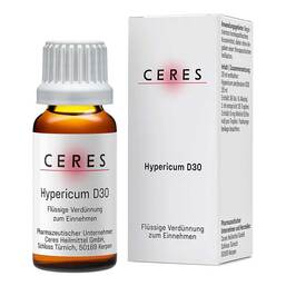 Abbildung: CERES Hypericum D 30 Dilution Dilution, 20 ml PZN 01219031