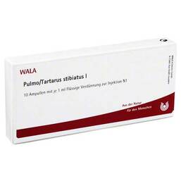 Abbildung: Pulmo / tartaricum STIB. I Ampullen Ampullen, 10X1 ml PZN 01223618