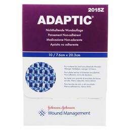 Abbildung: Adaptic 7,6x20,3cm feuchte W 10 St PZN 01228165