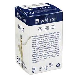 Abbildung: Wellion Calla Blutzuckerteststreifen Teststreifen, 50 St PZN 01228969