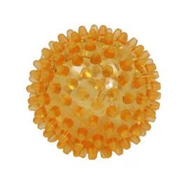 Abbildung: Igelball 6cm orange transpar 1 St PZN 01231687
