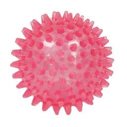Abbildung: Igelball 9cm rot transparent 1 St PZN 01231701