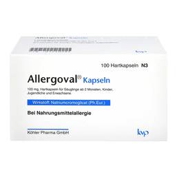 Abbildung: Allergoval Kapseln Kapseln, 100 St PZN 01240284