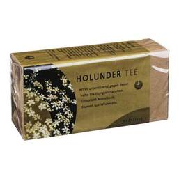 Abbildung: Holunder Tee Filterbeutel 25 St, Filterbeutel PZN 01244922