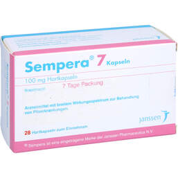 Abbildung: Sempera 7 Kapseln 28 St, Hartkapseln PZN 01249486