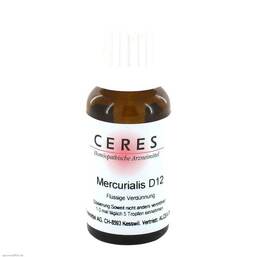 Abbildung: CERES Mercurialis D 12 Dilution Dilution, 20 ml PZN 01259869