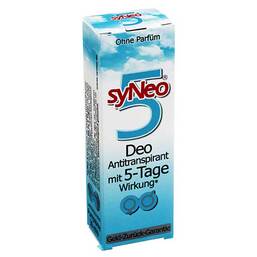 Abbildung: Syneo 5 Deo Antitranspirant Spray Spray, 30 ml PZN 01261760