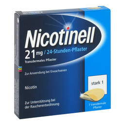 Abbildung: Nicotinell 52,5 mg 24-Stunden-Pflaster transdermal Pflaster transdermal, 7 St PZN 01261984