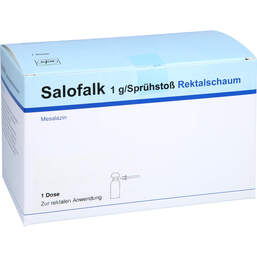 Abbildung: Salofalk 1 g Rektalschaum 1x14 Hub 80 g, Rektalschaum PZN 01265723