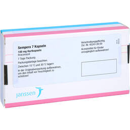 Abbildung: Sempera 7 Kapseln 28 St, Hartkapseln PZN 01265835