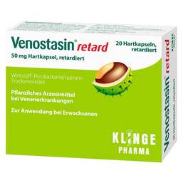 Abbildung: Venostasin retard 50 mg Hartkapsel retardiert Retard-Kapseln, 20 St PZN 01273504