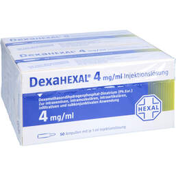 Abbildung: Dexahexal 4 mg / 1 ml Injektionslösung 2X50X1 ml, Injektionslösung PZN 01276916