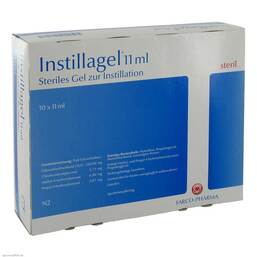 Abbildung: Instillagel 10X11 ml, Gel PZN 01278341