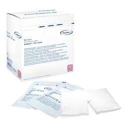 Abbildung: Vlies-Schlitzkompressen 10x10 cm steril 6fach 25X2 St, Kompressen PZN 01280177