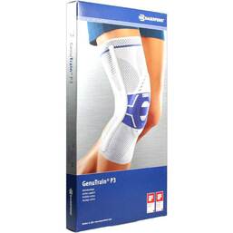 Abbildung: Genutrain Kniebandage P3 rechts Größe 6 natur Bandage, 1 St PZN 01284784