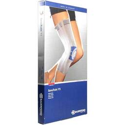 Abbildung: Genutrain Kniebandage P3 links Größe 2 natur Bandage, 1 St PZN 01284815
