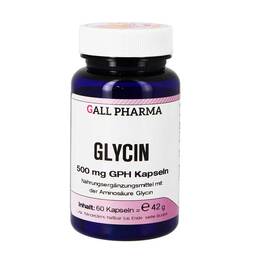 Abbildung: Glycin 500 mg Kapseln Kapseln, 60 St PZN 01290402