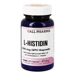 Abbildung: L-Histidin 500 mg Kapseln Kapseln, 60 St PZN 01290566