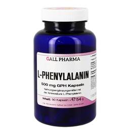 Abbildung: L-Phenylalanin 500 mg Kapseln 90 St, Kapseln PZN 01292364