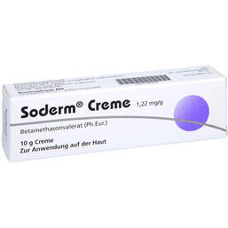 Abbildung: Soderm Creme 10 g, Creme PZN 01292447