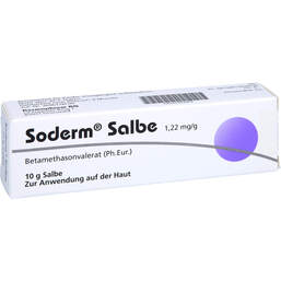 Abbildung: Soderm Salbe 10 g, Salbe PZN 01292453