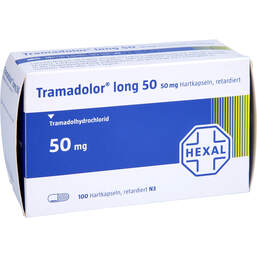 Abbildung: Tramadolor long 50 Retardkapseln 100 St, Retard-Kapseln PZN 01299998