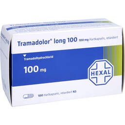 Abbildung: Tramadolor long 100 Retardkapseln 100 St, Retard-Kapseln PZN 01300017