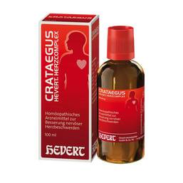 Abbildung: Crataegus Hevert Herzcomplex Tropfen, 100 ml PZN 01301376