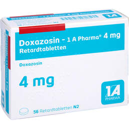 Abbildung: Doxazosin 1A Pharma 4 mg Retardtabletten 56 St, Retard-Tabletten PZN 01303671