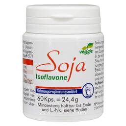 Abbildung: Soja Isoflavone Kapseln Kapseln, 60 St PZN 01305351