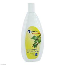 Abbildung: Spitzner Saunaaufguss Nordische Birke 1000 ml, Konzentrat PZN 01308450