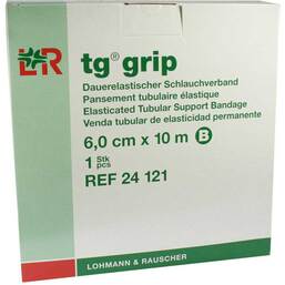 Abbildung: TG Grip Stütz Schlauchverband B 6 cm x 10 m 1 St, Verband PZN 01309372 