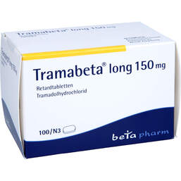 Abbildung: Tramabeta long 150 Retardtabletten 100 St, Retard-Tabletten PZN 01313497