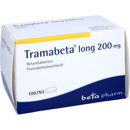 Abbildung: Tramabeta long 200 Retardtabletten 100 St, Retard-Tabletten PZN 01313511