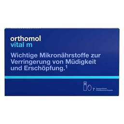 Abbildung: Orthomol Vital M Trinkfläschchen Trinkampullen, 7 St PZN 01319844