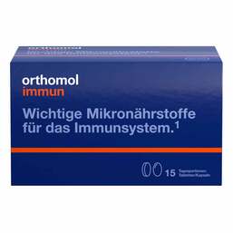Abbildung: Orthomol Immun 15 Tabletten / Kapseln Kombipackung Kombipackung, 1 St PZN 01319927