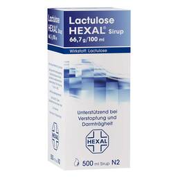 Abbildung: Lactulose Hexal Sirup Sirup, 500 ml PZN 01330165